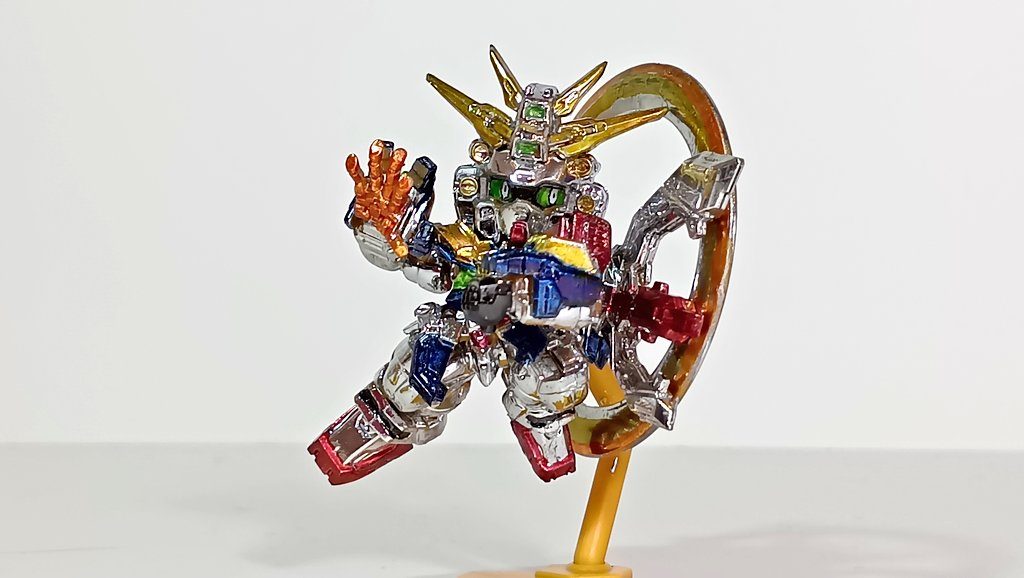 スペリオルディファイン ゴッドガンダム(フルカラーメッキ風塗装)