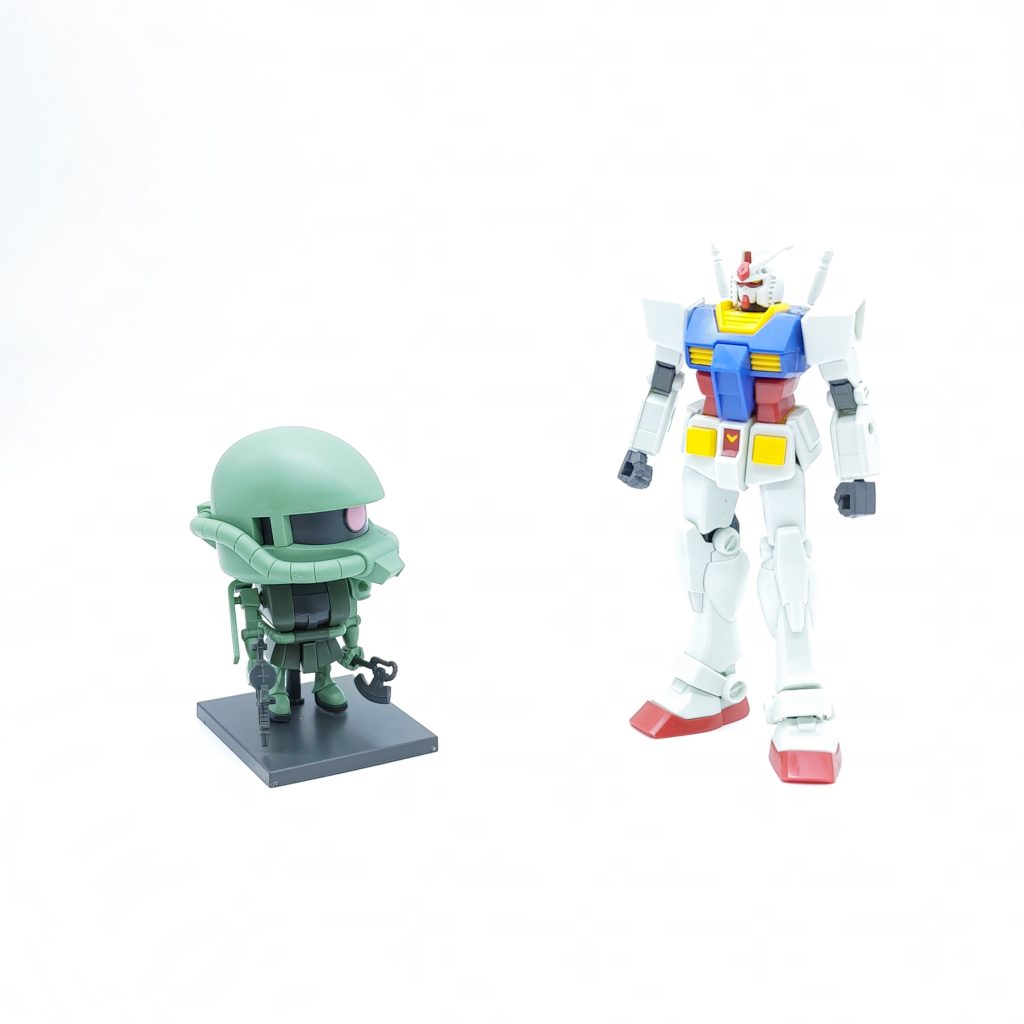 EG ガンダムとの比較  