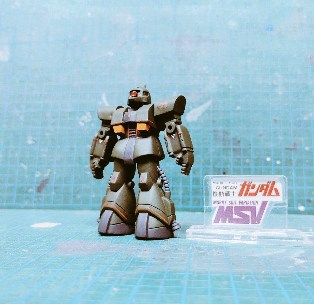 　1/300 森永チョコスナック MS-06Z サイコミュ試験用ザク
