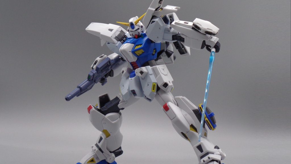 武装②ビームサーベルバックパックに2基装備。F90シリーズ標準のもの。