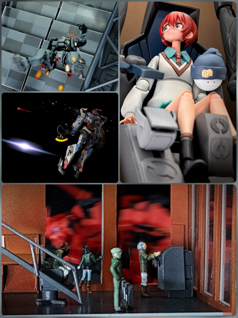 マチュ:はっ　はっ　はっ　やっつけちゃった…マチュ:誰なの…あいつ「モビルスーツ接近中…ガンダムです！来ます！」シャリア:やはり大佐ではない。では…誰だ？第一話　完 