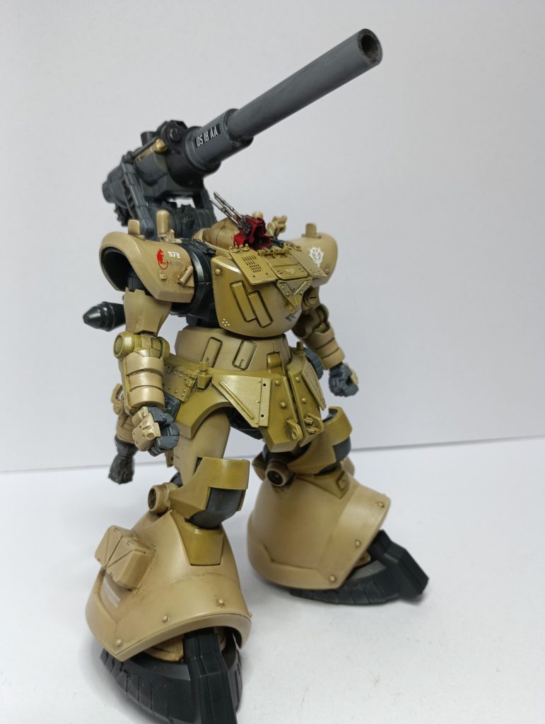 「高速で近づいて近距離からビームキャノンをブッパすれば強くね」というイメージで作成。オデッサで、ビックトレーを撃破しまくっている妄想をしながら作成。