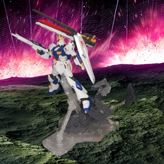 νガンダム　ロングレンジフィンファンネル仕様