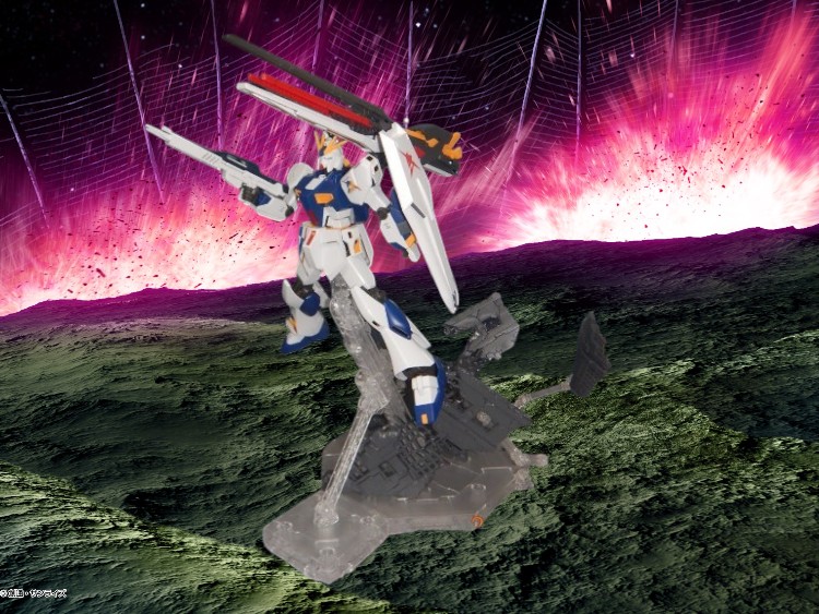 νガンダム　ロングレンジフィンファンネル仕様