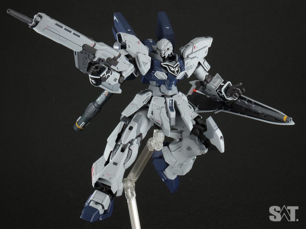 HG 1/144 シナンジュ・スタイン(ナラティブ Ver.)&シナンジュ ヘッドディスプレイベース–5枚目/制作者:SAT