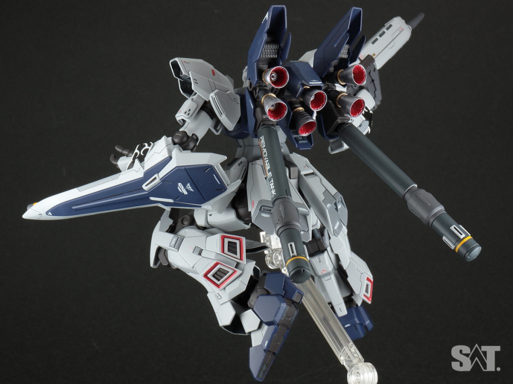 HG 1/144 シナンジュ・スタイン(ナラティブ Ver.)&シナンジュ ヘッドディスプレイベース–6枚目/制作者:SAT
