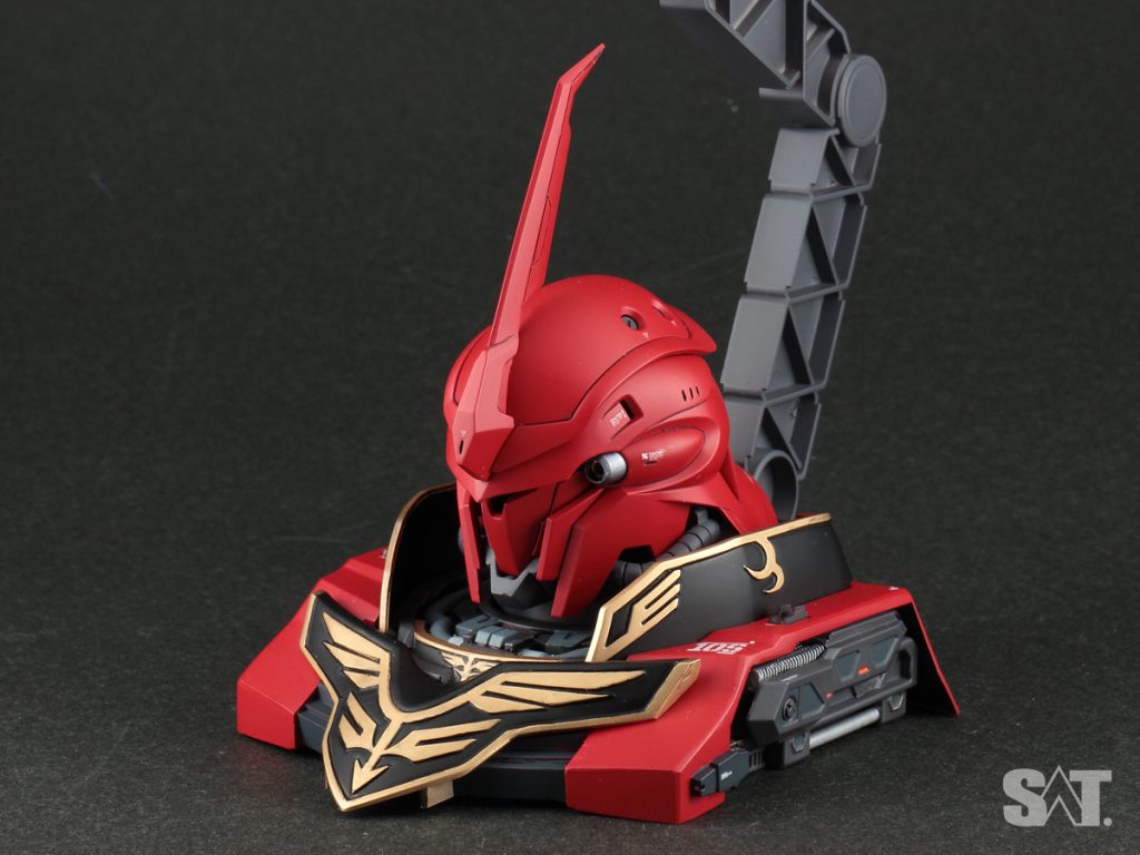 HG 1/144 シナンジュ・スタイン(ナラティブ Ver.)&シナンジュ ヘッドディスプレイベース–9枚目/制作者:SAT