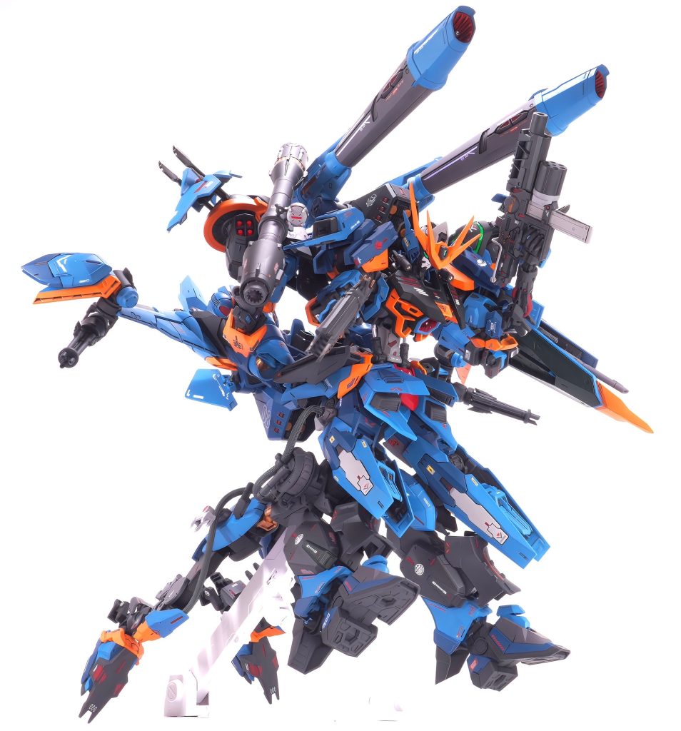 最後までご覧頂きありがとうございました‼️このバルバトスモードカラミティ、製作期間はがるつー史上最速の26日です(`・ω・´)bこれまで1ヶ月以内で完成したものありません💧やれば出来るものですね☺️その分普段やって削り出しや塗り分けデカールワークやらメタルパーツ仕込みだの最低限しかやれてないですが、こうして好みの機体に仕上がってくれて感無量です🥹以上❗️次回は鉄血以外を触りたいと思います✋