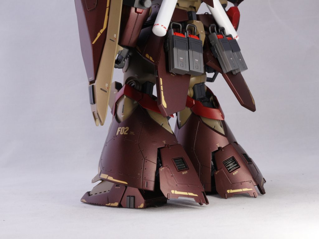 バーニアを大型化してカバーを展開状態にしました