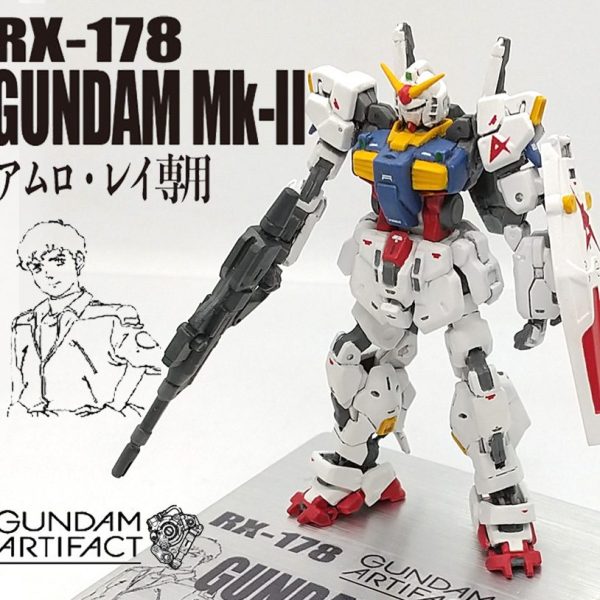 ガンダムアーティファクト　百万式（メガ式）風塗装 百万式(メガシキ)【ガンダムアーティファクト