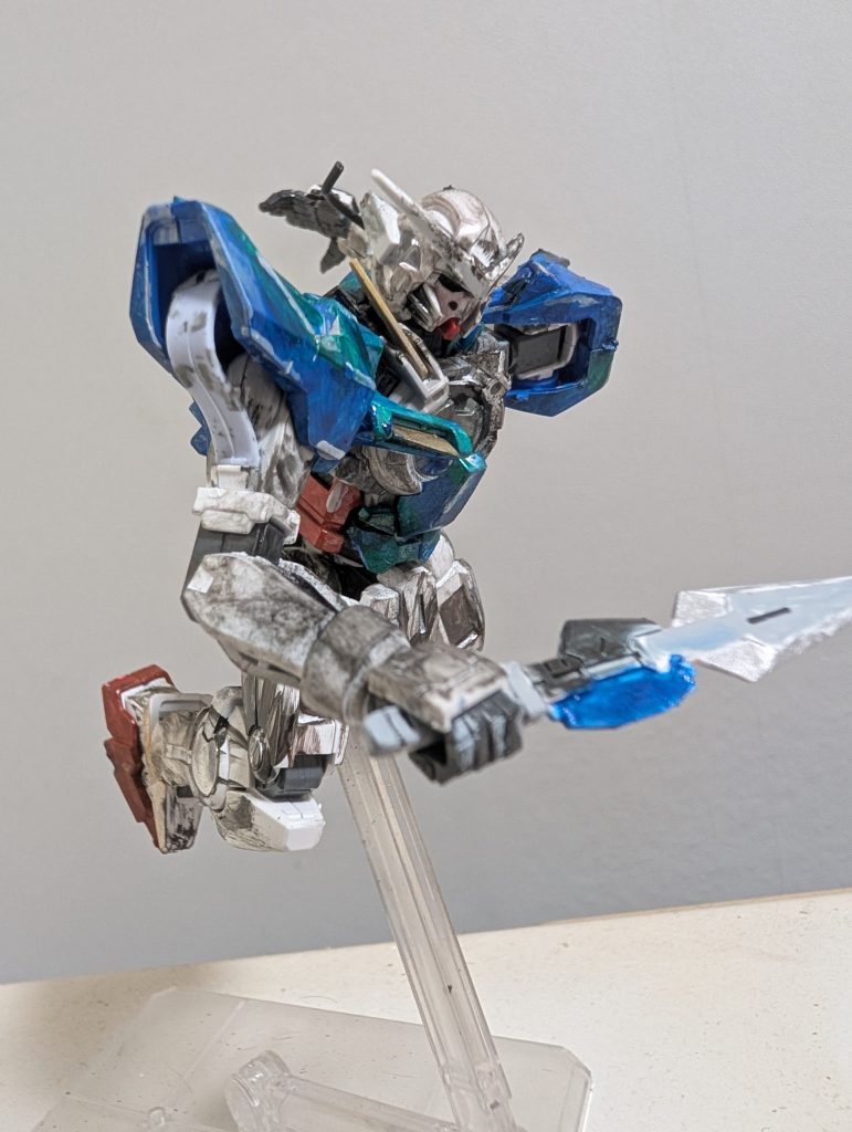 張り切って汚しを入れたら汚しすぎたかも知れませんきたないでもそれがいい