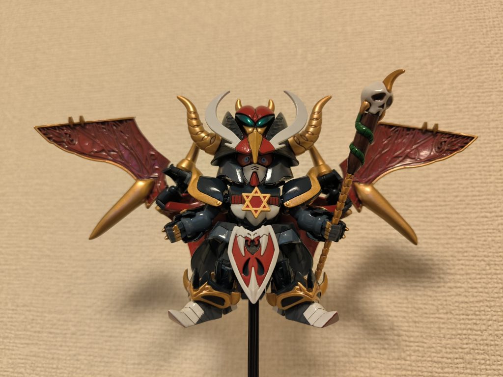 可動域と翼の形状変更は諦めました（笑）