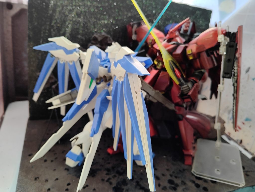 簡易自作ジオラマとオリジナルガンプラを添えて–8枚目/制作者：空咲鳥葵