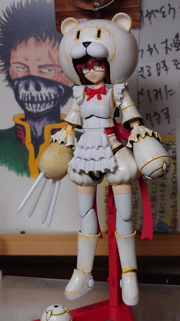 プラ棒でポーラネイル製作