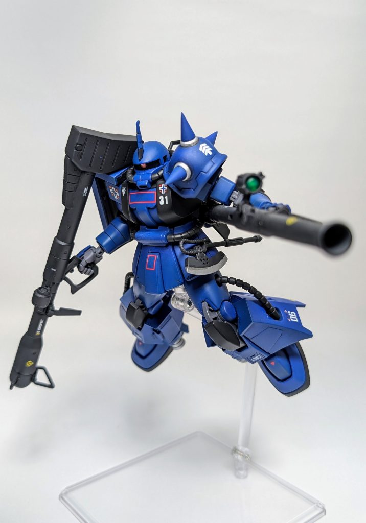 ザクの皮を被ったゲルググと言われるRⅡ型。ゲルググまでの繋ぎで搭乗したという妄想です。