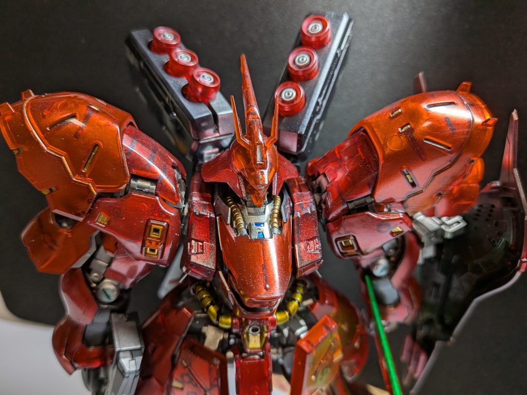 メカニカルコア風塗装RGサザビー–4枚目/制作者：くま123