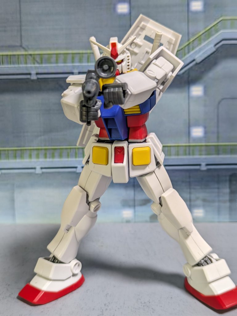 .…私自身…😐💧肩を上に上げる事が、ちょっぴり辛いお年頃…せめてこのガンダムにはと思い今回の肩制作……この様なポージングが取れる様になり…頑張り挑戦し良かったと思う今日此頃…🤗☀️.