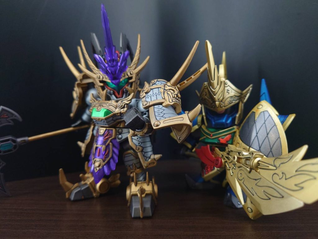 呂布隊2体目です。かつての主君の呂布とのショット