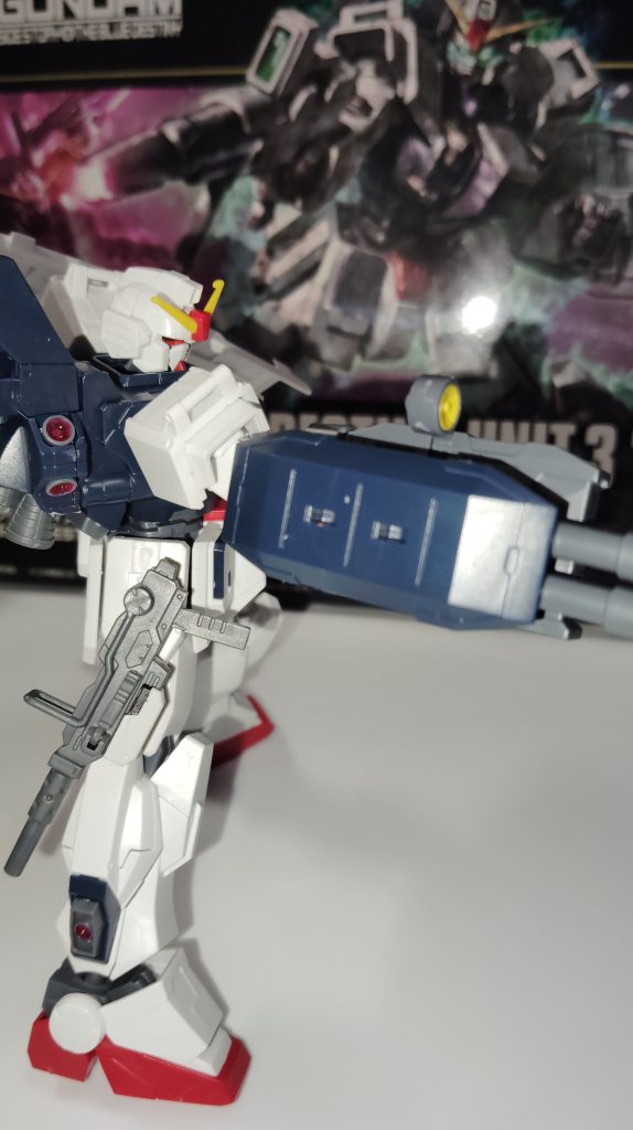 なんでかわかんないけど付いてきてる2連ビームライフル、あんまり印象にないけどこれはこれでいい