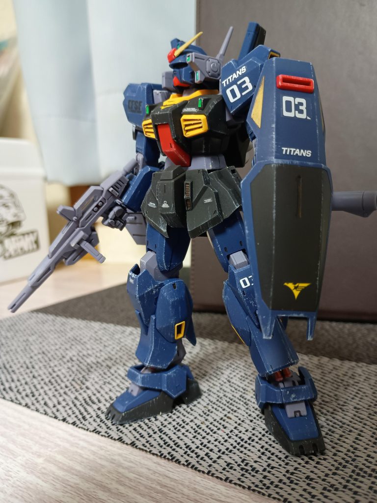 HGUC ガンダムmk-Ⅱ ティターンズカラー–3枚目/制作者:さにくろ