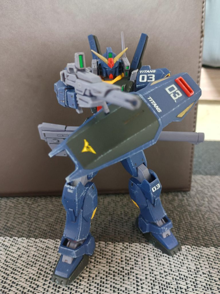 HGUC ガンダムmk-Ⅱ ティターンズカラー–7枚目/制作者:さにくろ