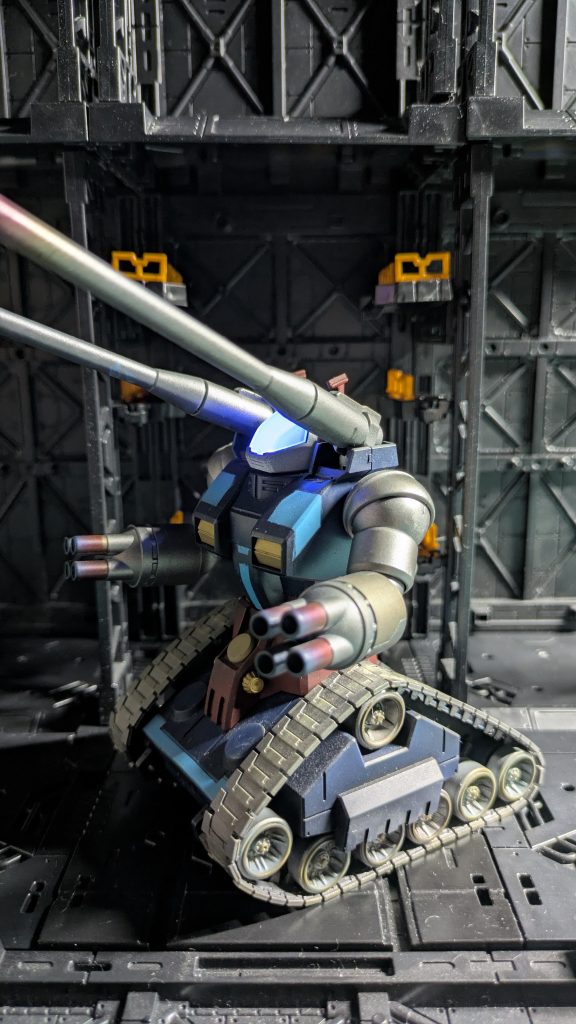 サイド初めて銃身にチタン焼け塗装をしてみました。