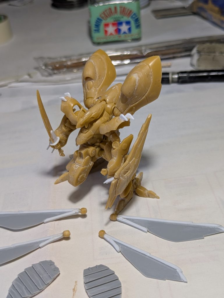 最後に仮組み状態です。閲覧ありがとうございました。