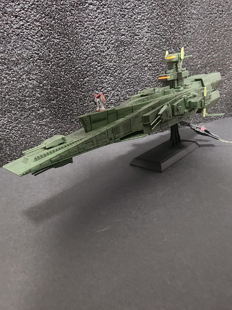 ブリッジはオレンジのLEDを埋め込んで光らせました