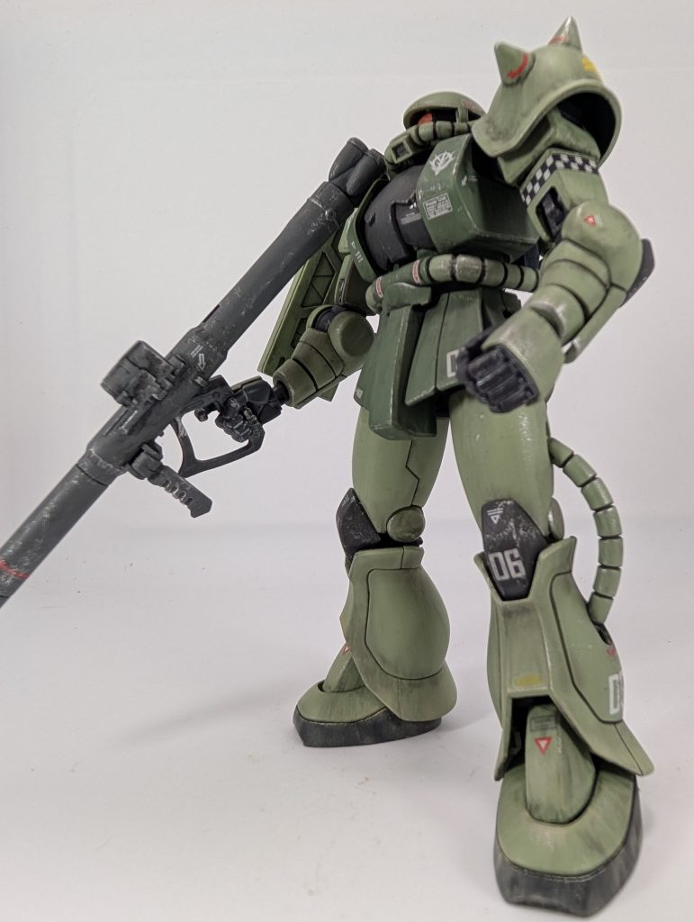 HGUC 量産型ザク(No.241)–3枚目/制作者:ガラピコ