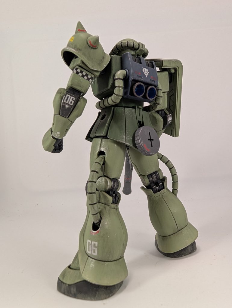 HGUC 量産型ザク(No.241)–4枚目/制作者:ガラピコ