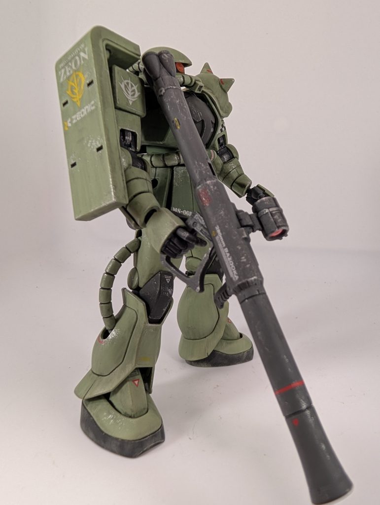 HGUC 量産型ザク(No.241)–5枚目/制作者:ガラピコ
