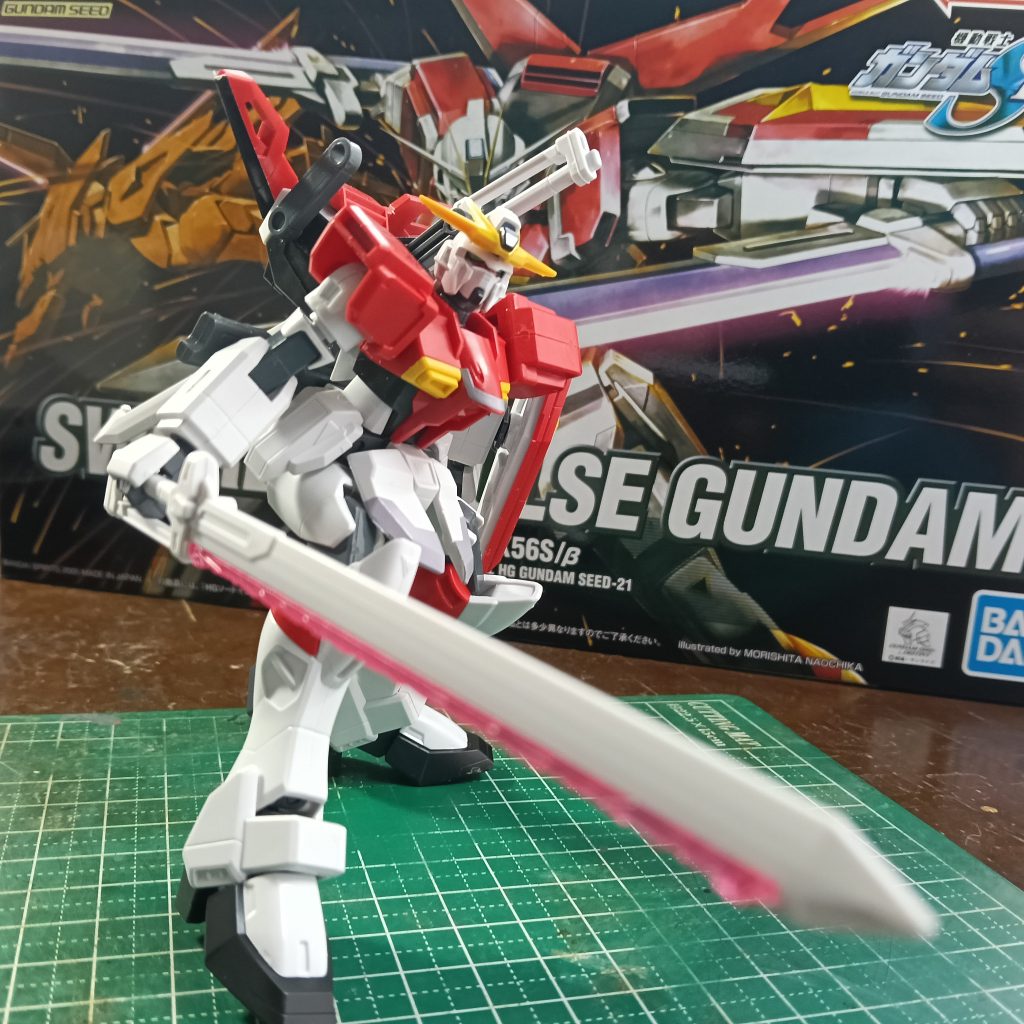 なんならこの先、全塗装でspec IIにだって進化出来る伸びしろが詰まった素組みHGモデル まぁ、この先完全完成までは、ゆっくり想像しながらの放置となり…