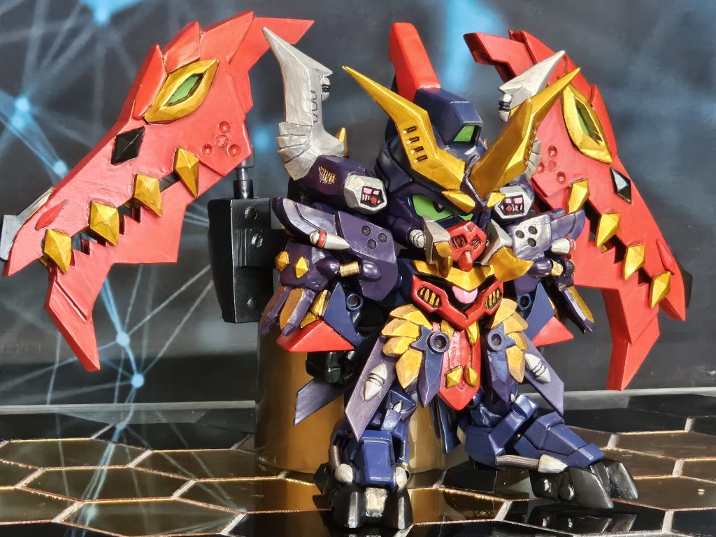 同時進行でフューラーコマンダーをスクラッチ。重量級の為自立不可。武器の重さで自立可能になりますw2体で16日程でスクラッチ自体は完了