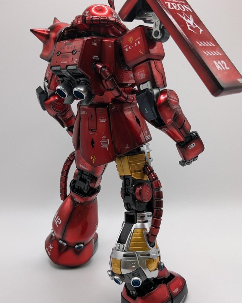 内部フレームもしっかり塗れました