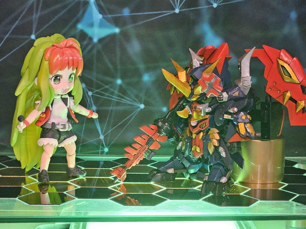 以前作っておいたL・H・クラッシャーズのトロンちゃんと運命的な再開♡笑「あ