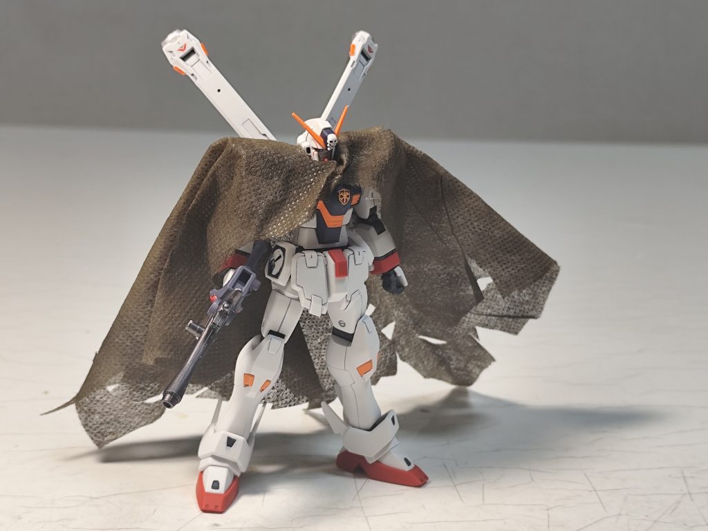 ABCマントはダイソーで。思った以上に色が乗らずでしたが雰囲気出たのでオッケーとしよう