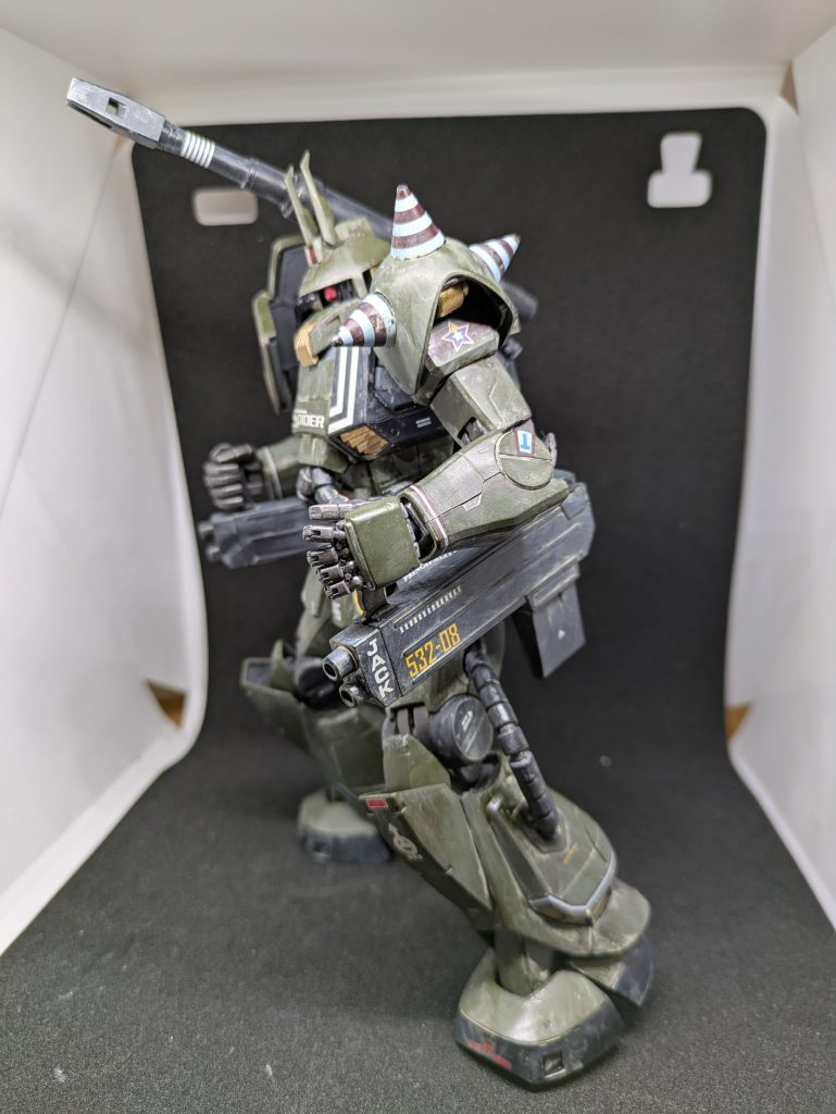 MGザク・キャノン　イアン・グレーデン専用機–4枚目/制作者：gorimotsu