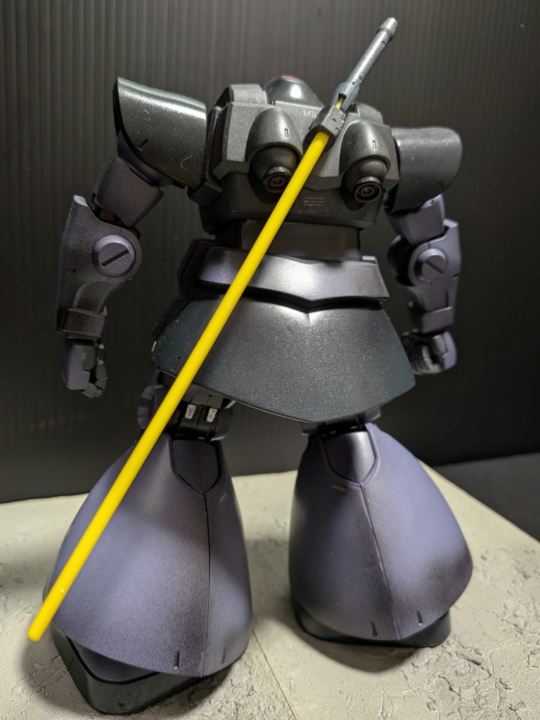 ドム(ヒート剣は背負うと剥げるので無塗装)–5枚目/制作者：MuMucafe