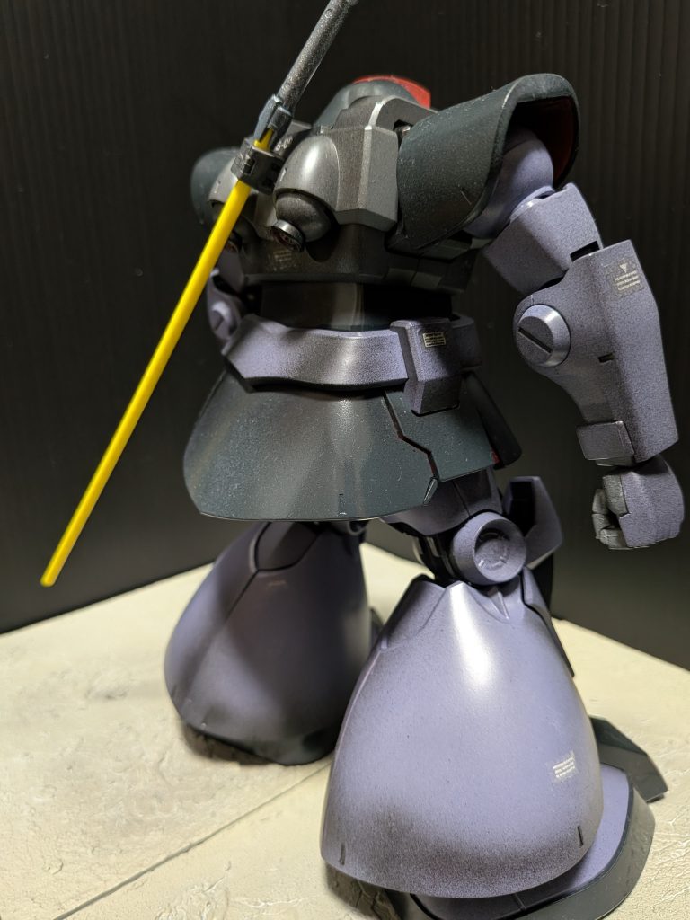 ドム(ヒート剣は背負うと剥げるので無塗装)–4枚目/制作者：MuMucafe