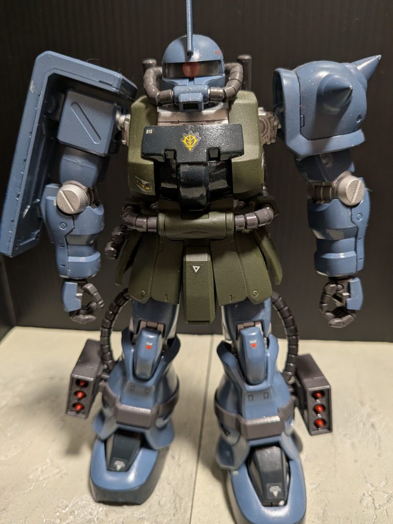 ZAKUⅡ F2（アナベルガトー専用機っぽい色？）–3枚目/制作者：MuMucafe