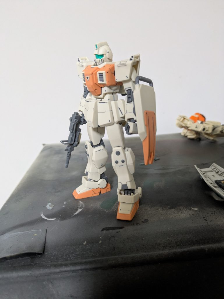 陸ジムシールドに換装することが容易になりました。