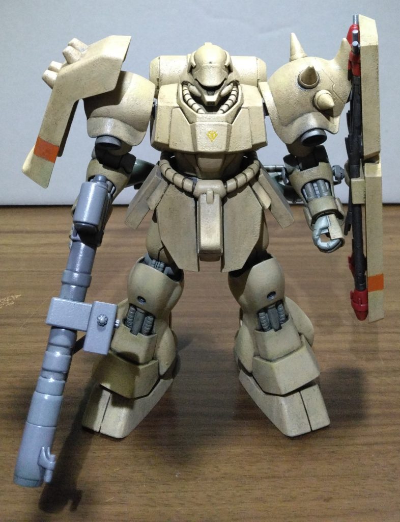 360mmロケットランチャーを携行するこの機体は、HC社の行動部隊「ドロセル・チーム」の三番機である。