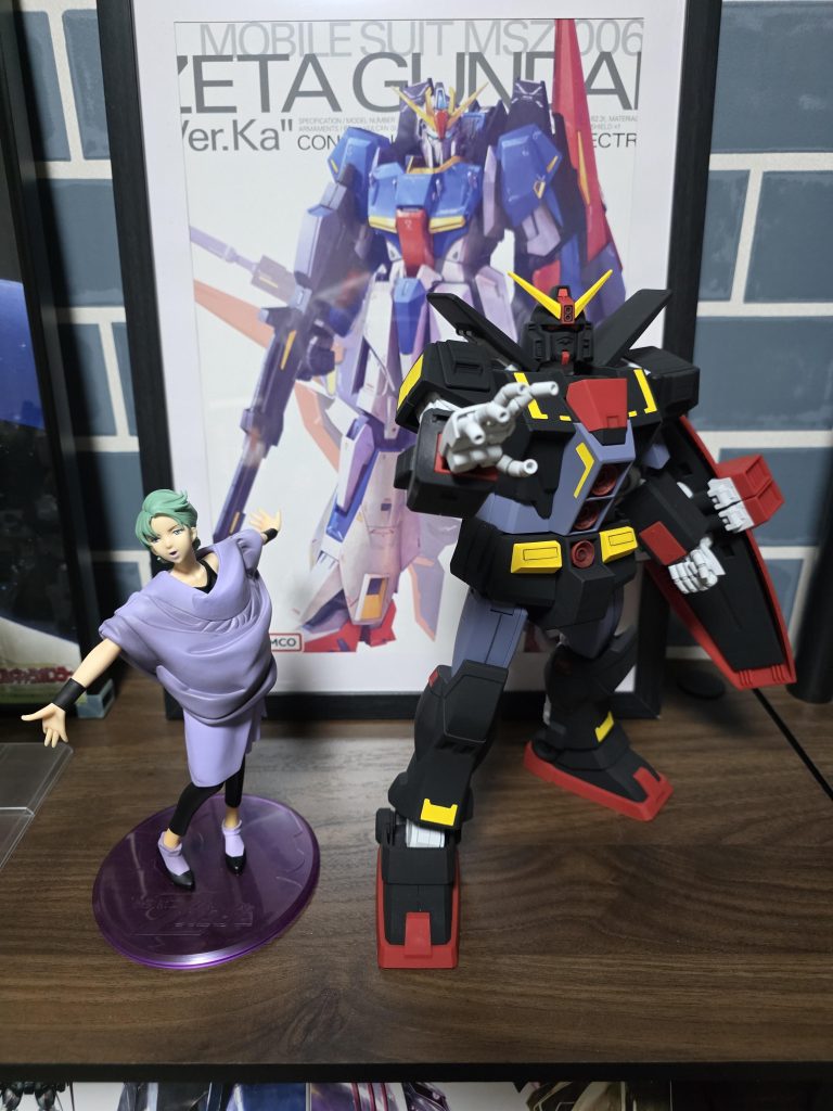 シンデレラ フォウと一緒に いつものつや消しトップコートで完成させましたが巨大さも相まって昔のおもちゃ感が出てかなりお気に入りになりました。かわいい。