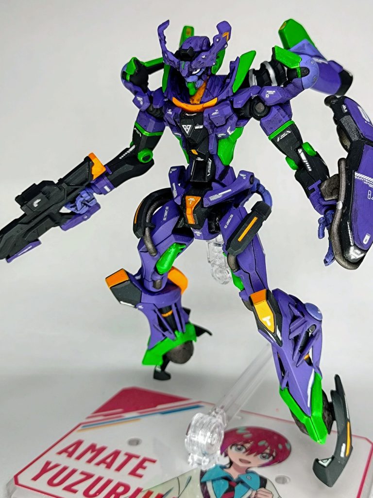 gMS-Ω ガンダムジークアクス(エヴァカラー)–2枚目/制作者:@redcheek