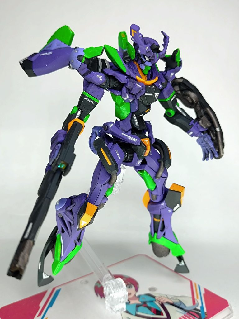 gMS-Ω ガンダムジークアクス(エヴァカラー)–3枚目/制作者:@redcheek