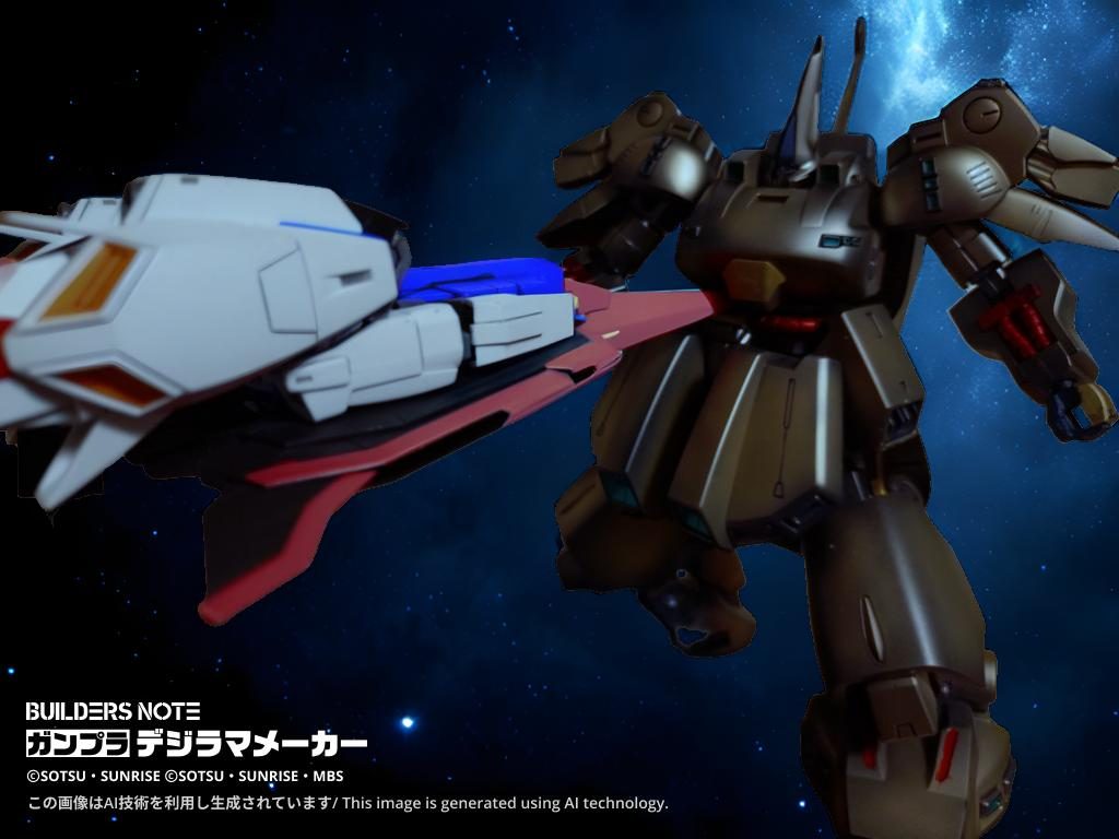 有名なワンシーン、シロッコの最後「スイカバー🍉」これをやりたいが為だけに、ジ・Oを手に入れたすらありますね。(いや、機体そのものもカッコ良いよ)