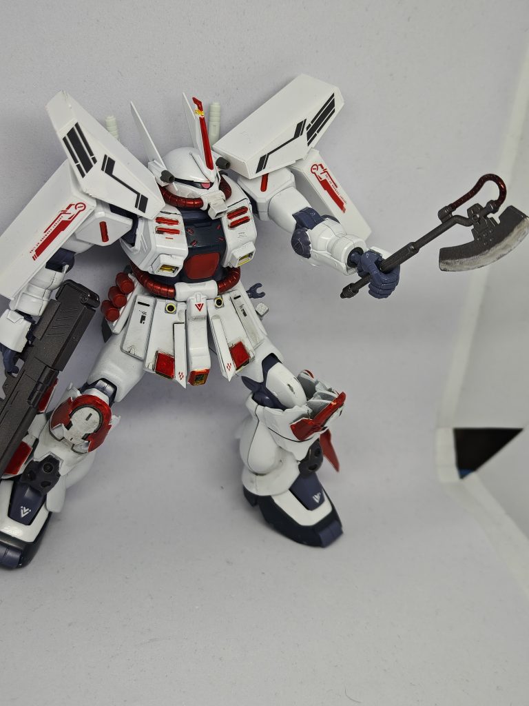 伝統のヒートホークです。今回はサブウェポンとして装備しています。