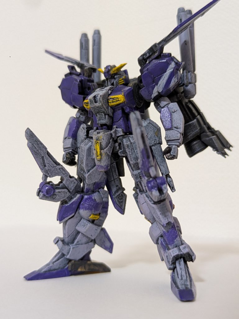 初めて筆塗り全塗装しました筆の跡を残さず塗れず…筆塗りがこんなにも難しいとは……