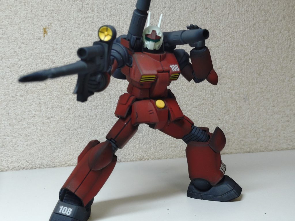パーツ少なく手軽に作れて、色んなガンプラ作りの教材になるキットでした!