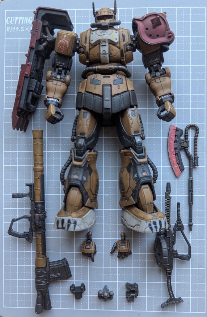 復讐のレクイエム MS-06F ZAKUⅡ TYPE SOLARI–5枚目/制作者:復讐の老眼卿 -Rōgankyō-